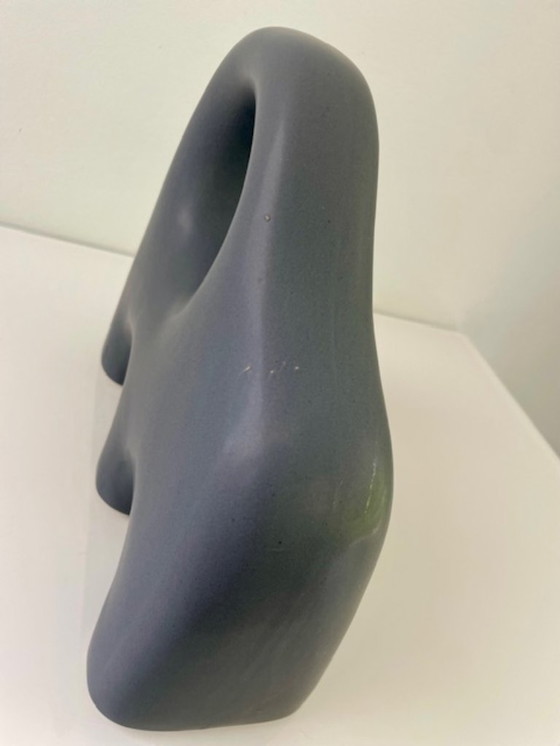Image 1 of Modern ceramic sculpture - minimalist & organic design
