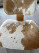 2x poltrone Vitra LCW Calf's Skin