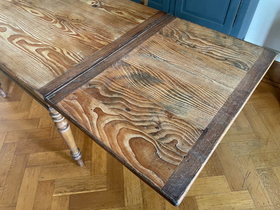 Image 1 of Table à rallonge atmosphérique French Countryside