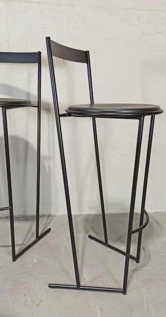 Image 1 of 6 tabourets de bar Musmé d'Emilio Nanni pour Fly Line