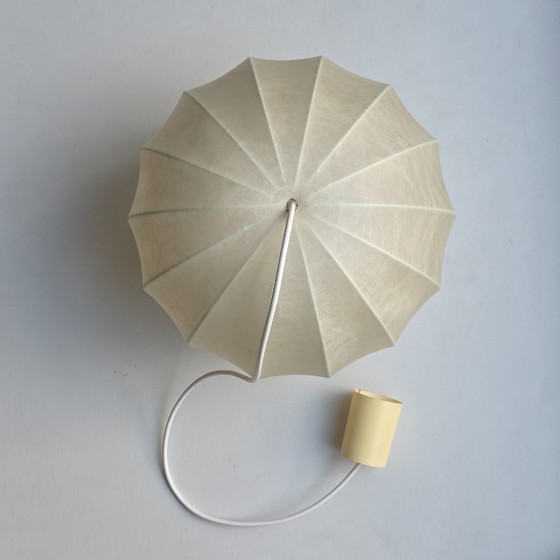 Image 1 of Vintage Cocoon Hanglamp van Goldkant – Duitsland 1970s – 35 cm – E27 – bolvormige Space Age Lamp