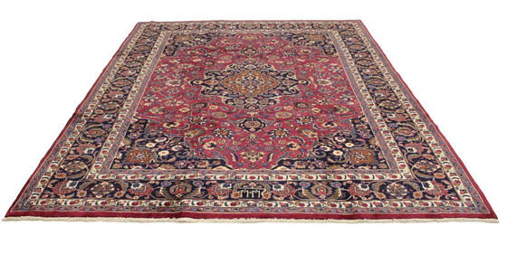 Image 1 of Original Perserteppich Keschan,Kashan Rot 323 x 250 cm Top Zustand Klassik Alt