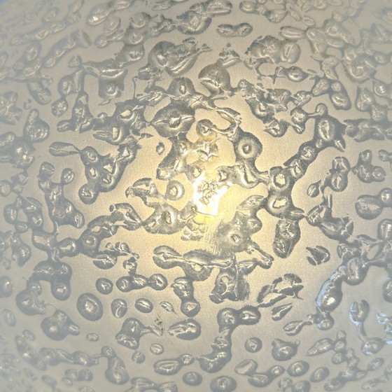Image 1 of Vintage Iceglass ceiling lamp by Doria Leuchten