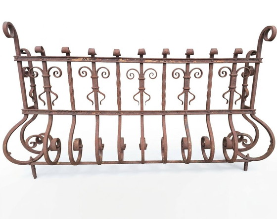 3x Wrought Iron Balcony France – Decorative Objects (photo 2 of 10)