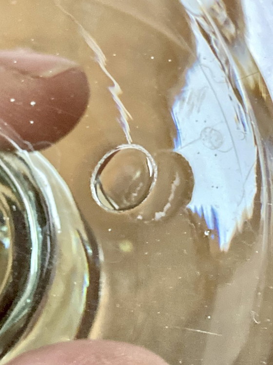 Coppia di calici in vetro soffiato artigianale – Bicchieri e caraffe (photo 5 of 9)