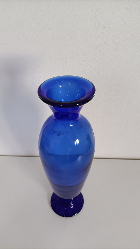 Image 1 of Amphora vase signed Carlo Nason Murano glass