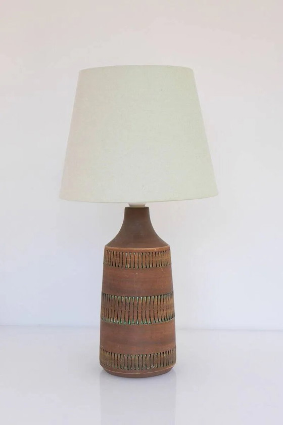 Image 1 of Mid-century modern Scandinavian pottery table lamp by Anagrius, 1970s