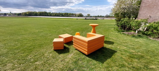 Image 1 of Orange designer garden furniture