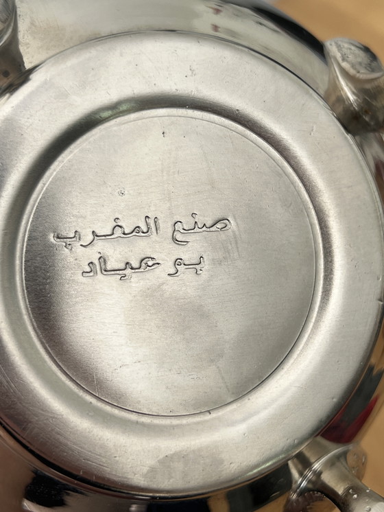 Image 1 of Teiera tradizionale marocchina placcata in argento