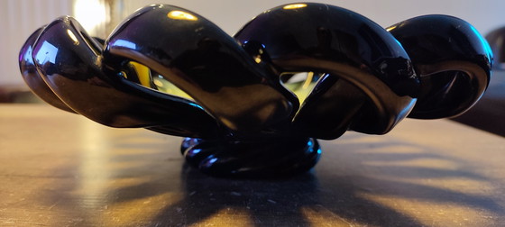 Image 1 of Frutero de cerámica retorcida Ceramidi (talleres de Vallauris)