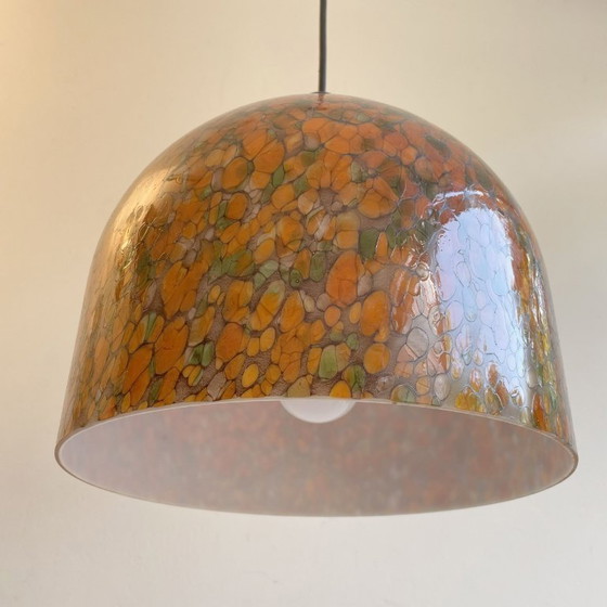 Image 1 of Dôme suspendu en verre Peill et Putzler, années 1970