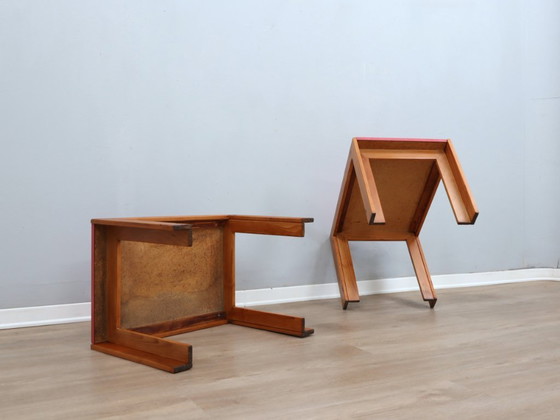 Image 1 of Afra & Tobia Scarpa Mod. 778 Couchtische für Cassina 1970er Jahre