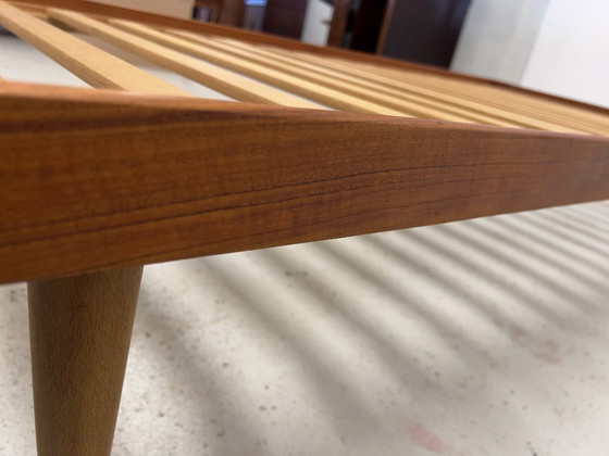 Image 1 of Teakhouten dagbed van Horsnæs Møbelfabrik, jaren 60.