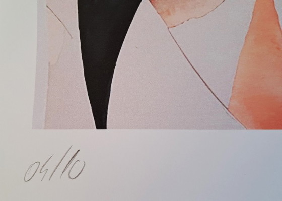 Image 1 of GONGAS – Feuer und Wasser – Gerahmte Künstlerlithografie