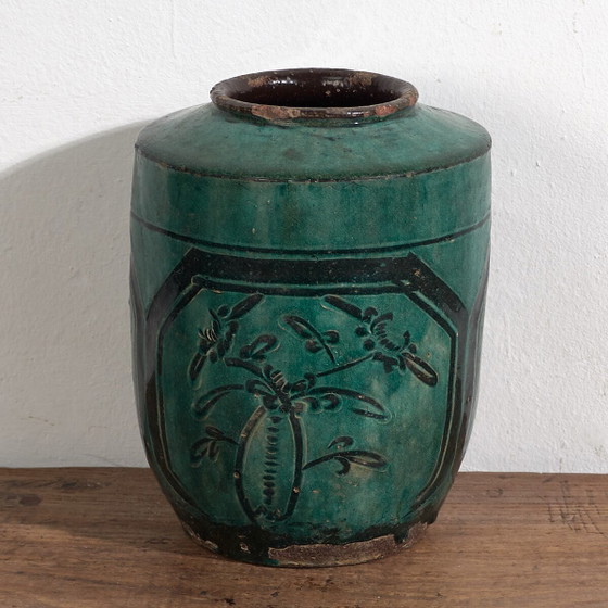 Antike Vase mit pflanzlichen Details (ca. 1820) #33 – Vasen (photo 4 of 39)