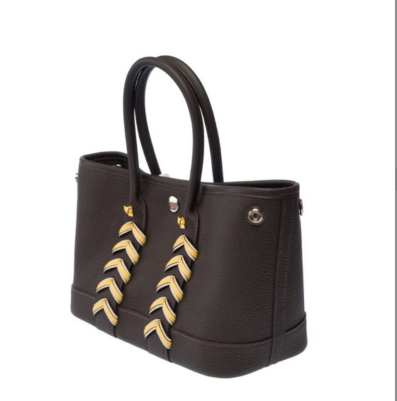 Image 1 of Borsa HERMES Garden Party in cuoio marrone - 103323