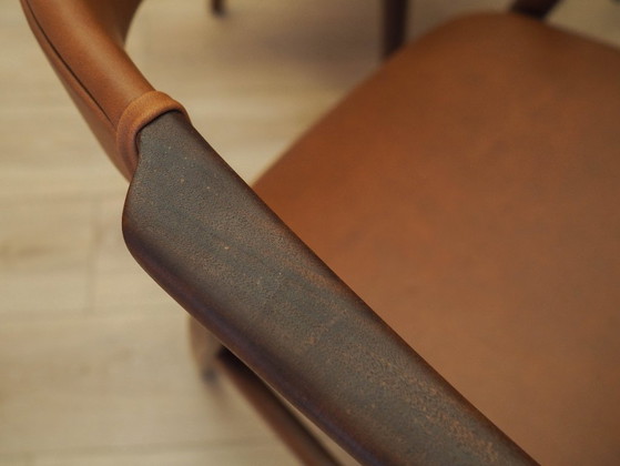 Image 1 of Set van zes teakhouten stoelen, Deens design, jaren 70, gemaakt in Denemarken.