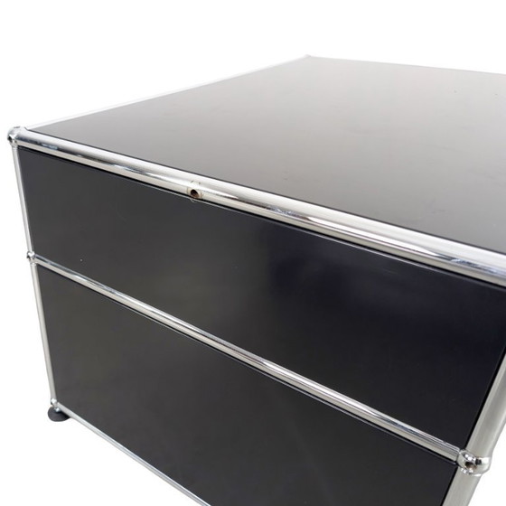 Image 1 of Original USM Haller Couchtisch Fritz Haller Beistelltisch Metall