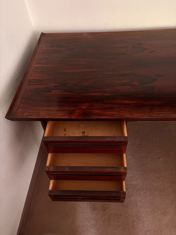 Scrivanie autoportante in palissandro Mid-Century – Legno (photo 6 of 12)