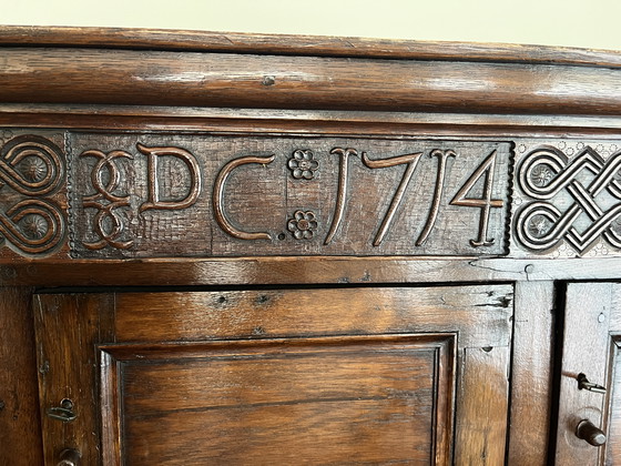 Image 1 of English Cup Board, antique