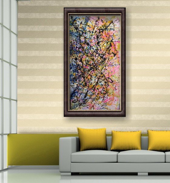 Image 1 of kelly tom art painting xxl #526