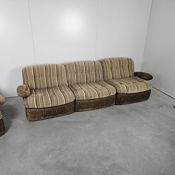 Image 1 of Vintage modulaire bank, 4 delig