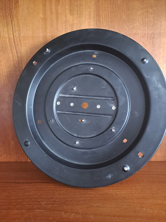 Image 1 of Mid-Century Glashütte Limburg Ceiling Light A 699 Textured Glass 1960s