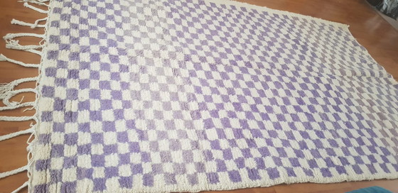 Image 1 of Handgeknoopt Berber kleed wol 242x156cm