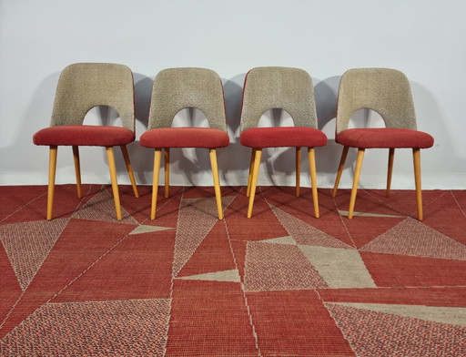 Table et chaises de salle à manger, 1960, ensemble de 5