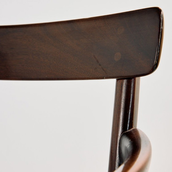 Image 1 of Juego de comedor MK11102 Rungstedlund de caoba de Ole Wanscher para Poul Jeppesen Møbelfabrik. Juego de 8