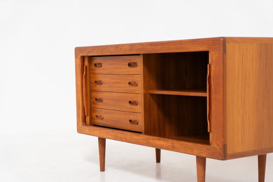 Image 1 of Svend Dyrlund Teak Sideboard mit Rollladentüren