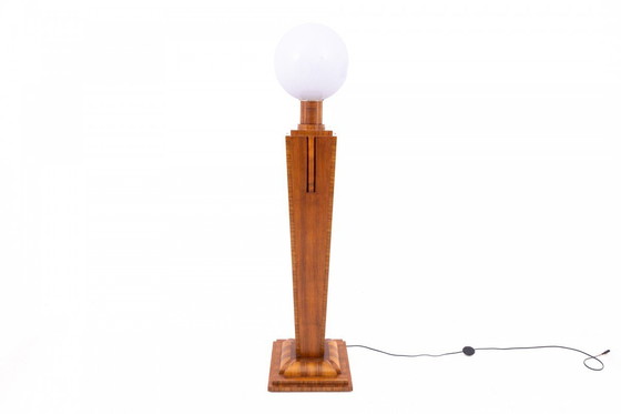 Image 1 of Lampadaire Art déco de Pologne, années 1950