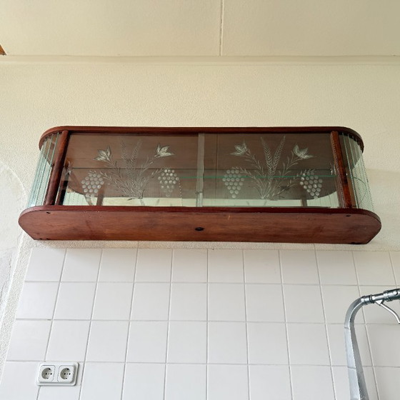 Image 1 of Hanging display cabinet in Art Deco style