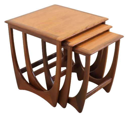 G-Plan Fresco nesting tables 'Dogmersfield' vintage