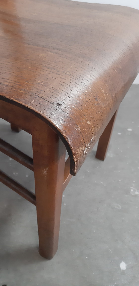 Image 1 of Art Deco Cafe chairs 1920s set of 4