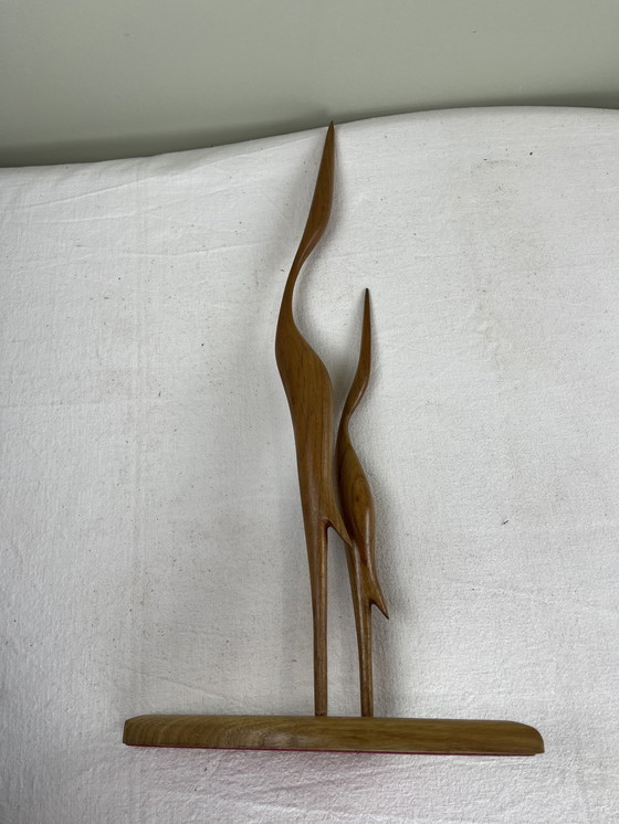 Image 1 of Scultura di uccelli design