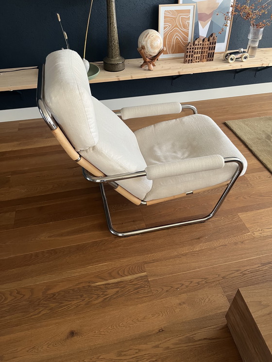 Image 1 of Te koop gelderland 601 mr oberman fauteuil en poef 