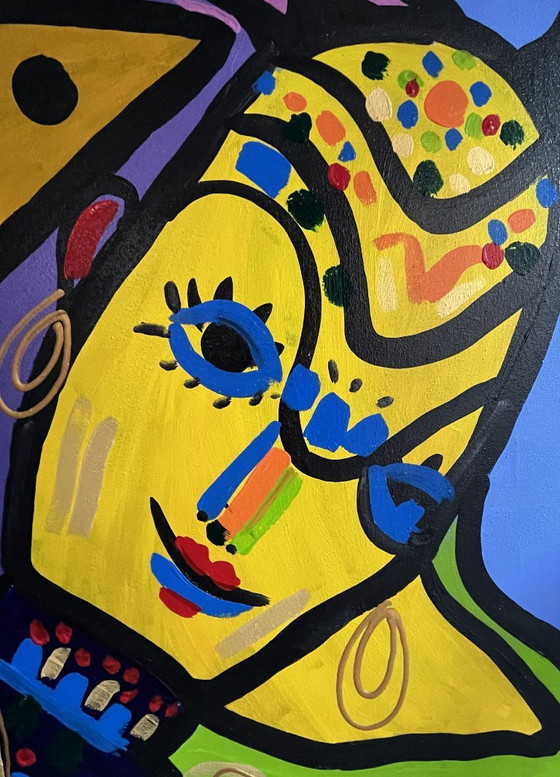 Josien Broeren Painting Bali – Paintings & Drawings, Canvas (photo 3 of 7)