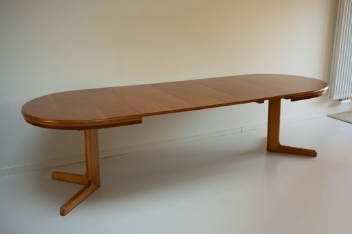 Vintage Hülsta XL Extendable Dining Table in Cherry Wood – 150-285 cm – eettafels