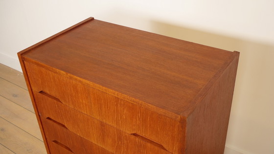 Image 1 of Vintage Deense ladekast | Teak | 6 lades | 106 cm