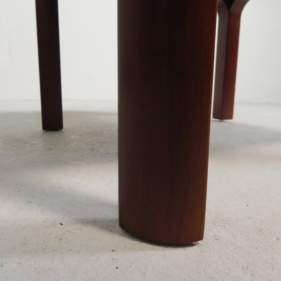 Image 1 of Table basse Ronald Schmitt 'Fossils' années 1980, 70 x 70 cm