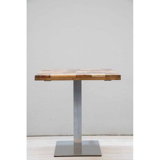 Image 1 of Vintage handcrafted fir wood and iron table by Maxvintage sas, Italy