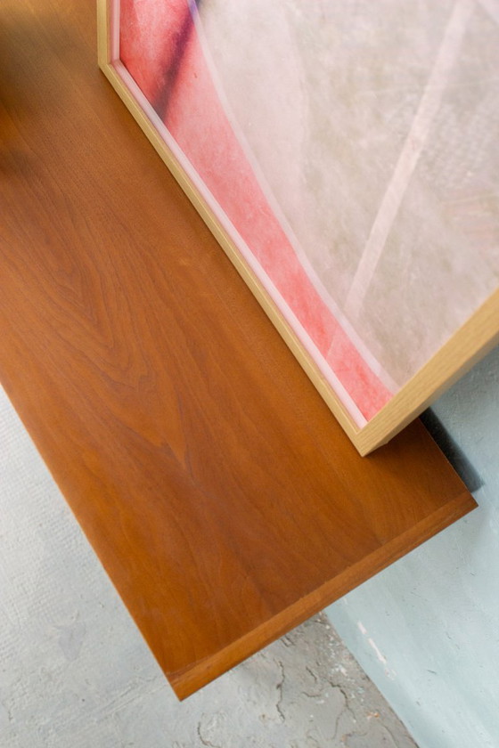 Image 1 of Vintage Teak Walnut Bookshelf/Chest of Drawers, Mid-Century 1960s