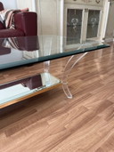 Glass Salon Table