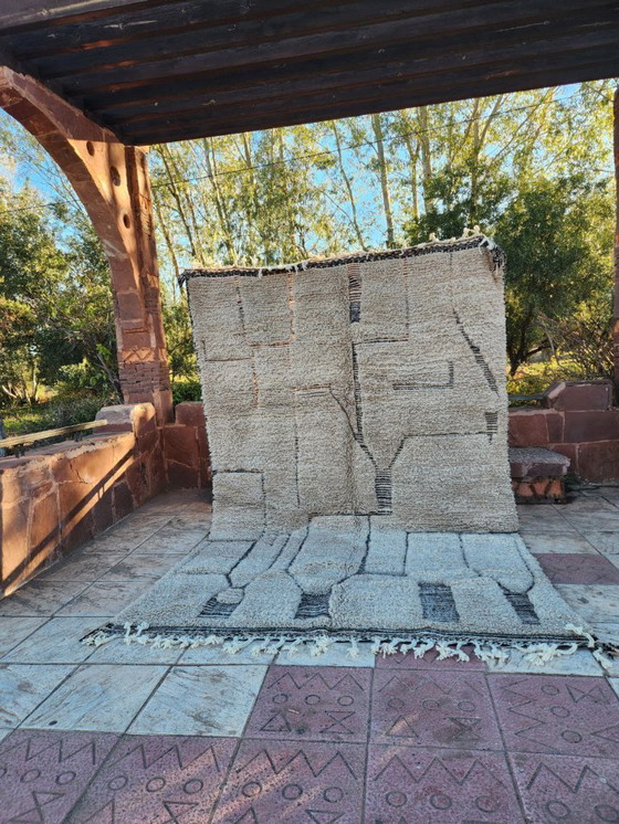 Image 1 of Tappeto berbero beni ouarain 300x200 fatto a mano