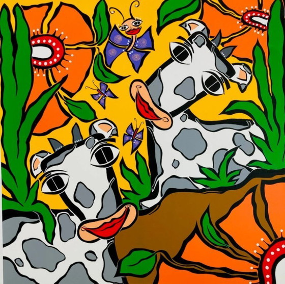 Image 1 of Caja Wong Chung (1972) - Swingin' Cows