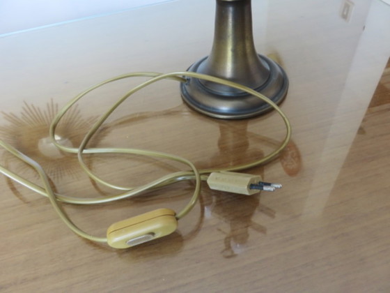 Image 1 of Lampada a 3 fuochi in bronzo per bottiglie d'acqua calda