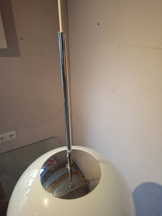 Set di 3 lampade a sospensione vintage Ikea – Chrome, Glass (photo 6 of 8)