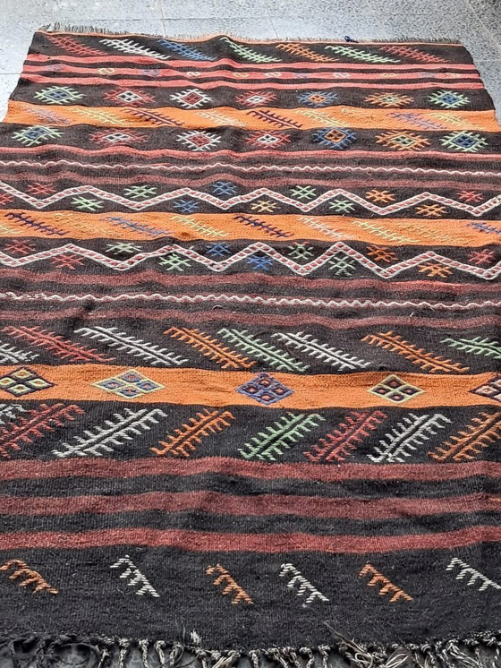 Image 1 of Kilim turco tessuto a mano 188x120cm
