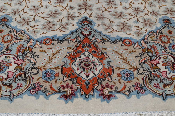 Image 1 of Tappeto persiano Kashan 4,40 x 3,35 Tappeto orientale pregiato n. 1060